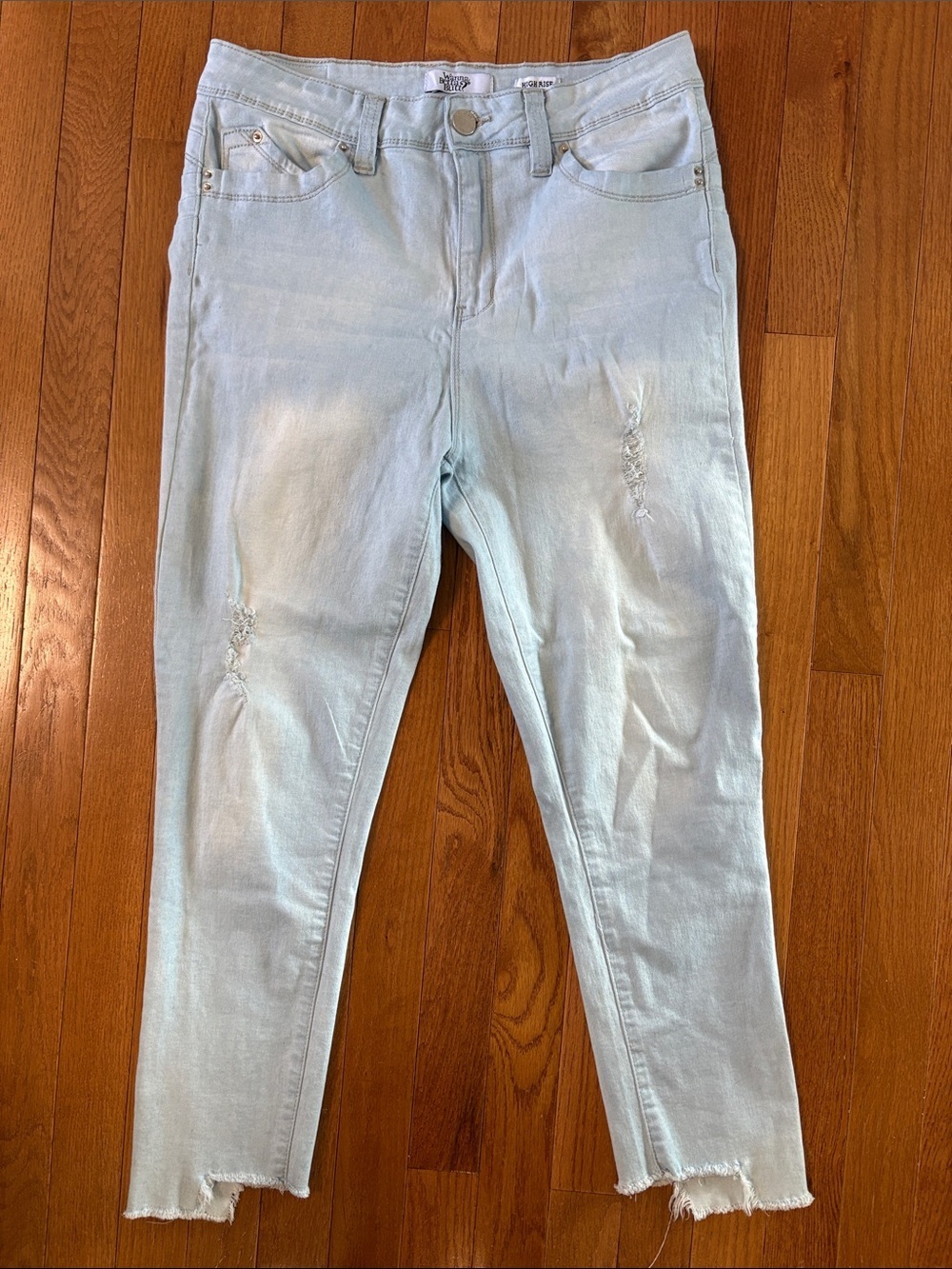 YMI High Rise Light Wash Jeans Size 13/31